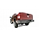 Fab Fours Bumper Red Steel 1-Piece Design Steel Black - R19RT44501