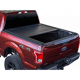 Pace Edwards Tonneau Cover Hard Manual Retractable Black Matte Powder Coated Aluminum/ Vinyl - KRN5780