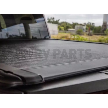 Pace Edwards Tonneau Cover Hard Manual Retractable Black Matte Powder Coated Aluminum/ Vinyl - KRN5780-9