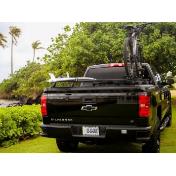 Pace Edwards Tonneau Cover Hard Manual Retractable Black Matte Powder Coated Aluminum/ Vinyl - KRN5780-10
