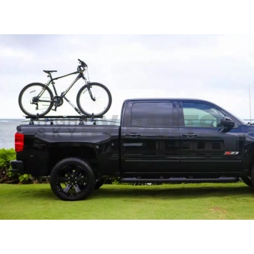 Pace Edwards Tonneau Cover Hard Manual Retractable Black Matte Powder Coated Aluminum/ Vinyl - KRN5780-11