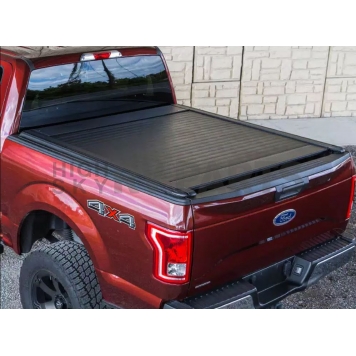 Pace Edwards Tonneau Cover Hard Manual Retractable Black Matte Powder Coated Aluminum/ Vinyl - KRN5780-1