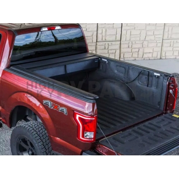 Pace Edwards Tonneau Cover Hard Manual Retractable Black Matte Powder Coated Aluminum/ Vinyl - KRN5780-3