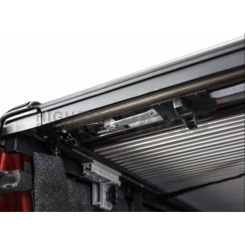 Pace Edwards Tonneau Cover Hard Manual Retractable Black Matte Powder Coated Aluminum/ Vinyl - KRN5780-5