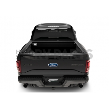 Retrax Tonneau Cover Hard Power Retractable Black Matte Powder Coated Aluminum - 90236-11