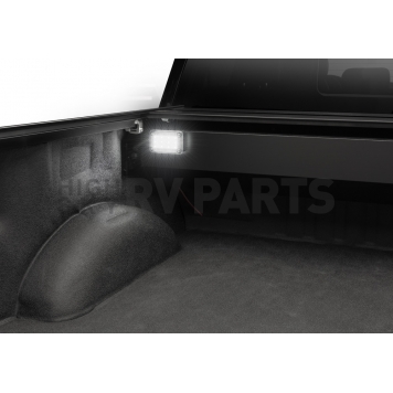Retrax Tonneau Cover Hard Power Retractable Black Matte Powder Coated Aluminum - 90236-5
