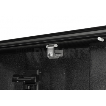 Retrax Tonneau Cover Hard Power Retractable Black Matte Powder Coated Aluminum - 90236-6