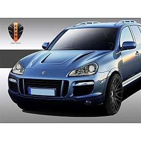 Extreme Dimensions Hood - Primered Fiberglass Black - 108583