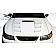 Extreme Dimensions Hood - Primered Fiberglass Black - 104841