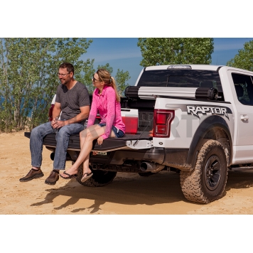 BAK Industries Tonneau Cover Hard Roll-Up Black Aluminum - 39338