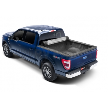 BAK Industries Tonneau Cover Hard Roll-Up Black Aluminum - 39338-11
