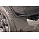 Dee Zee Mud Flap - Black Textured Powder Coated Aluminum Set Of 2 - 1808TB