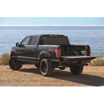 BAK Industries Tonneau Cover Hard Folding Black Matte Aluminum - 448338