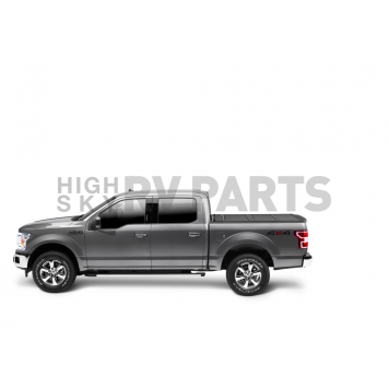 BAK Industries Tonneau Cover Hard Folding Black Matte Aluminum - 448338-2