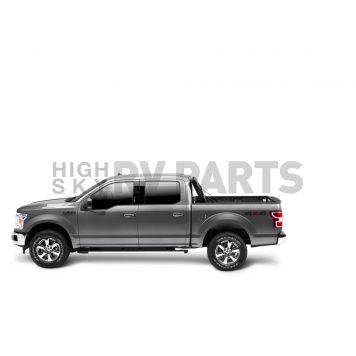 BAK Industries Tonneau Cover Hard Folding Black Matte Aluminum - 448338-3