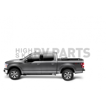 BAK Industries Tonneau Cover Hard Folding Black Matte Aluminum - 448338-4