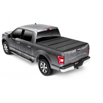 BAK Industries Tonneau Cover Hard Folding Black Matte Aluminum - 448338-5