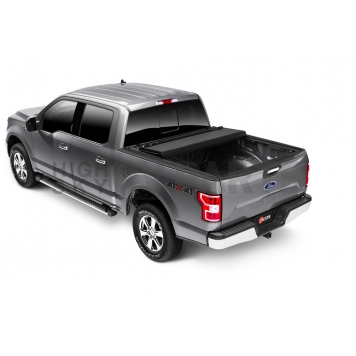 BAK Industries Tonneau Cover Hard Folding Black Matte Aluminum - 448338-7