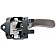 Help! By Dorman Interior Door Handle - Lever Plastic Gray Single - 88689