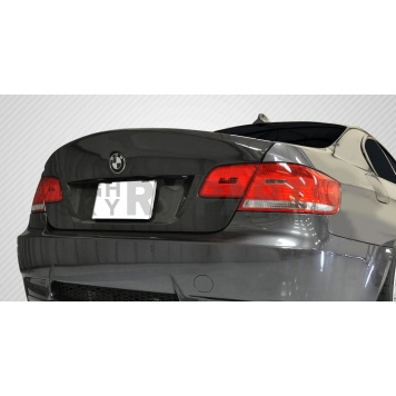 Extreme Dimensions Trunk Lid - Gloss Carbon Fiber Clear - 108646