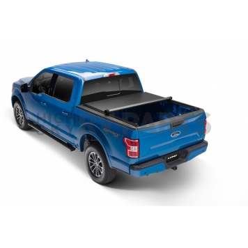 Lund International Tonneau Cover Soft Roll-Up Black Matte Textured Vinyl - 96074-10