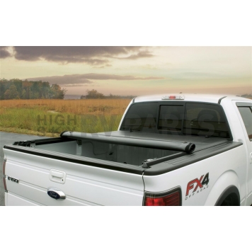 Lund International Tonneau Cover Soft Roll-Up Black Matte Textured Vinyl - 96074-2