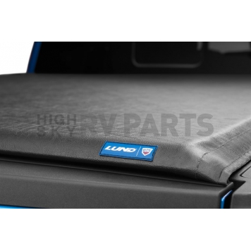 Lund International Tonneau Cover Soft Roll-Up Black Matte Textured Vinyl - 96074-8