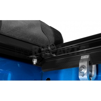 Lund International Tonneau Cover Soft Roll-Up Black Matte Canvas/ Twill Weaved Fabric - 968113-8