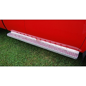 Owens Products Running Board Diamond Plate Aluminum Stationary - 82330G