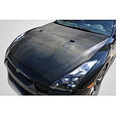 Extreme Dimensions Hood - Gloss Carbon Fiber Black - 108586