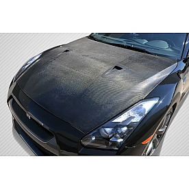 Extreme Dimensions Hood - Gloss Carbon Fiber Black - 108586