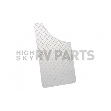 Dee Zee Mud Flap - Silver Aluminum Set Of 2 - 1808