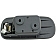 Help! By Dorman Interior Door Handle - Lever Plastic Gray Housing With Silver Lever Single - 92689