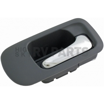 Help! By Dorman Interior Door Handle - Lever Plastic Gray Housing With Silver Lever Single - 92689-3