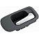 Help! By Dorman Interior Door Handle - Lever Plastic Gray Housing With Silver Lever Single - 92689