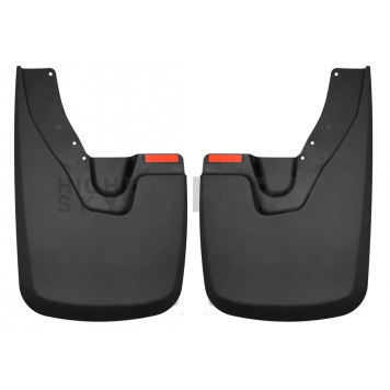 Husky Liner Mud Flap - Black Thermoplastic Set Of 2 - 58051-3