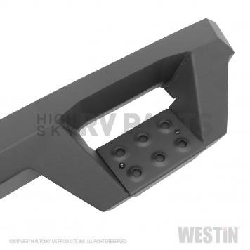 Westin Automotive Nerf Bar - Truck Wheel to Wheel Black Powder Coated Steel Square - 56534185-4