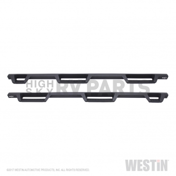 Westin Automotive Nerf Bar - Truck Wheel to Wheel Black Powder Coated Steel Square - 56534185-7