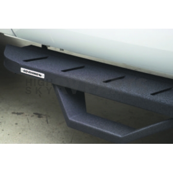 Go Rhino Running Board Black Powder Coated Steel Stationary - 341068720P-3
