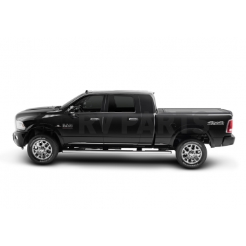 Retrax Tonneau Cover Hard Power Retractable Black Matte Powder Coated Polycarbonate Plastic - 70232-5