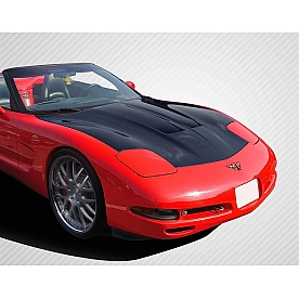 Extreme Dimensions Hood - Gloss Carbon Fiber Black - 108911