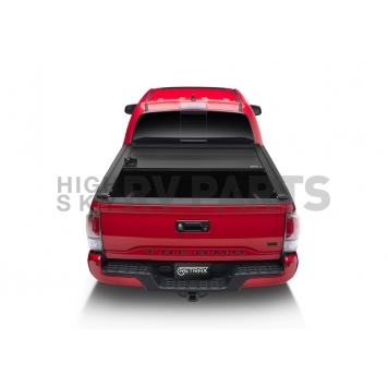 Retrax Tonneau Cover Hard Manual Retractable Black Matte Aluminum - T80811-8