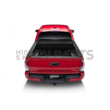 Retrax Tonneau Cover Hard Manual Retractable Black Matte Aluminum - T80811-9