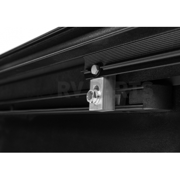 Retrax Tonneau Cover Hard Manual Retractable Black Matte Aluminum - T80811-10