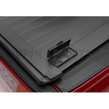 Retrax Tonneau Cover Hard Manual Retractable Black Matte Aluminum - T80811-13