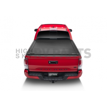 Retrax Tonneau Cover Hard Manual Retractable Black Matte Aluminum - T80811-7