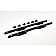 N-Fab Nerf Bar Black Steel Angular - EXD20MCTX