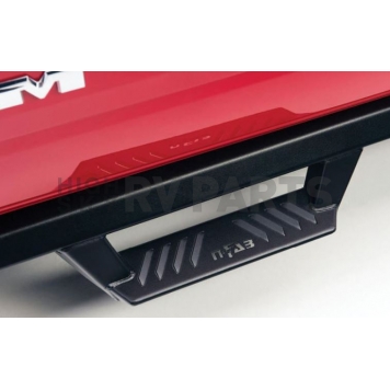 N-Fab Nerf Bar Black Steel Angular - EXD20MCTX-2