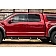 N-Fab Nerf Bar Black Steel Angular - EXD20MCTX