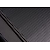 Retrax Tonneau Cover Hard Power Retractable Black Matte Polycarbonate Plastic - 70244